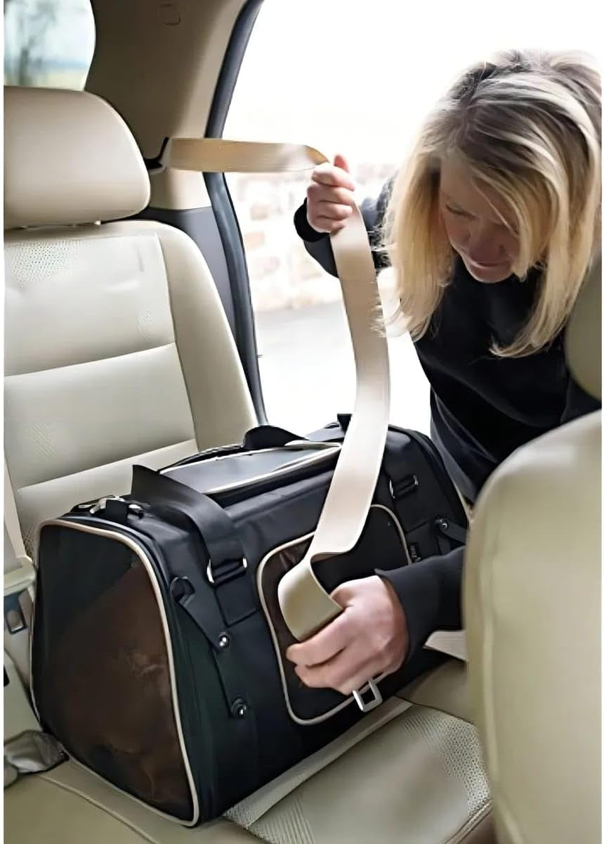 Commuter Pet Carrier & Car Seat Black
