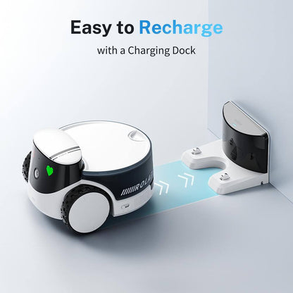 ROLA Petpal 2. 5K Camera Robot: Movable Wifi QHD Cam Indoor Smart Home Security 2-Way Audio, Video for Cat/Dog/Family
