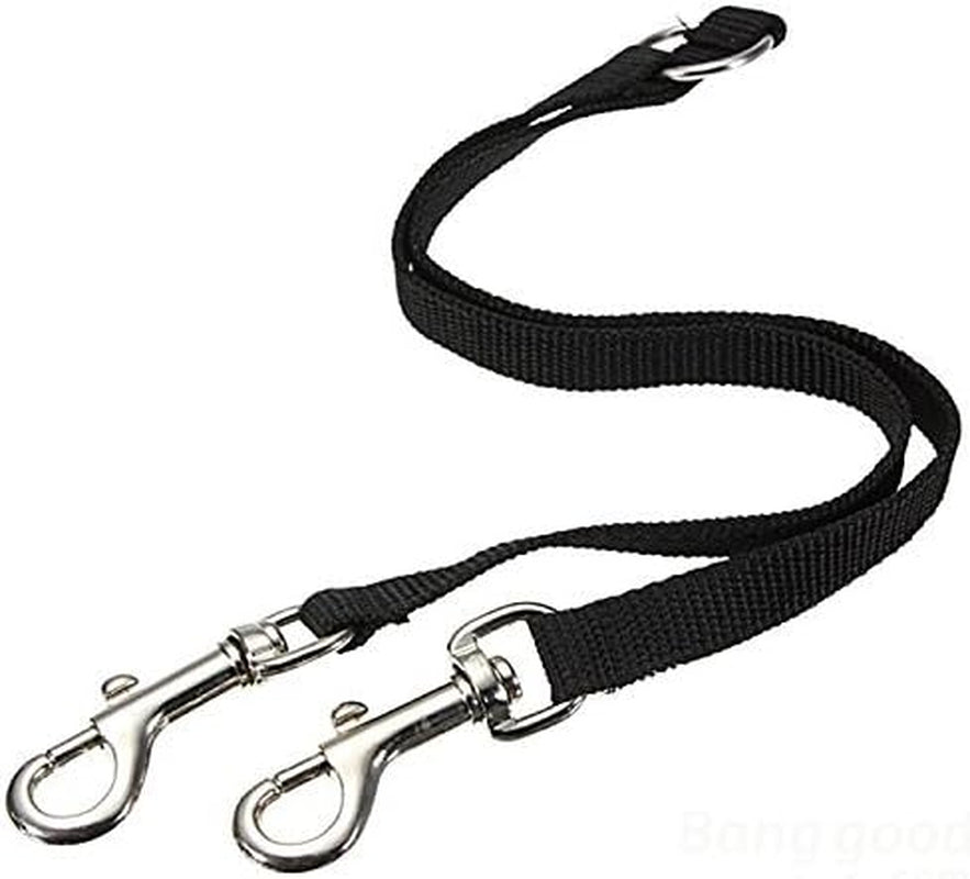 No Tangle Dog Leash Coupler, Dual Double Dog Adjustable Splitter Lead Sturdy Walker Trainer Leash for Two Dogs…
