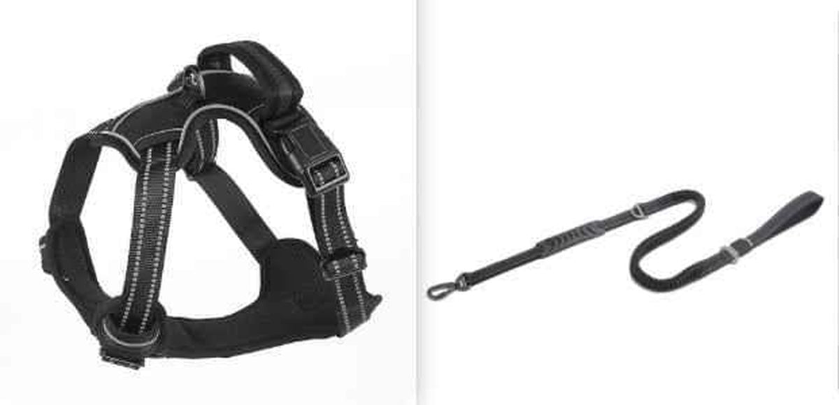 No Pull Dog Harness - Breathable & Reflective Vest for Ultimate Comfort