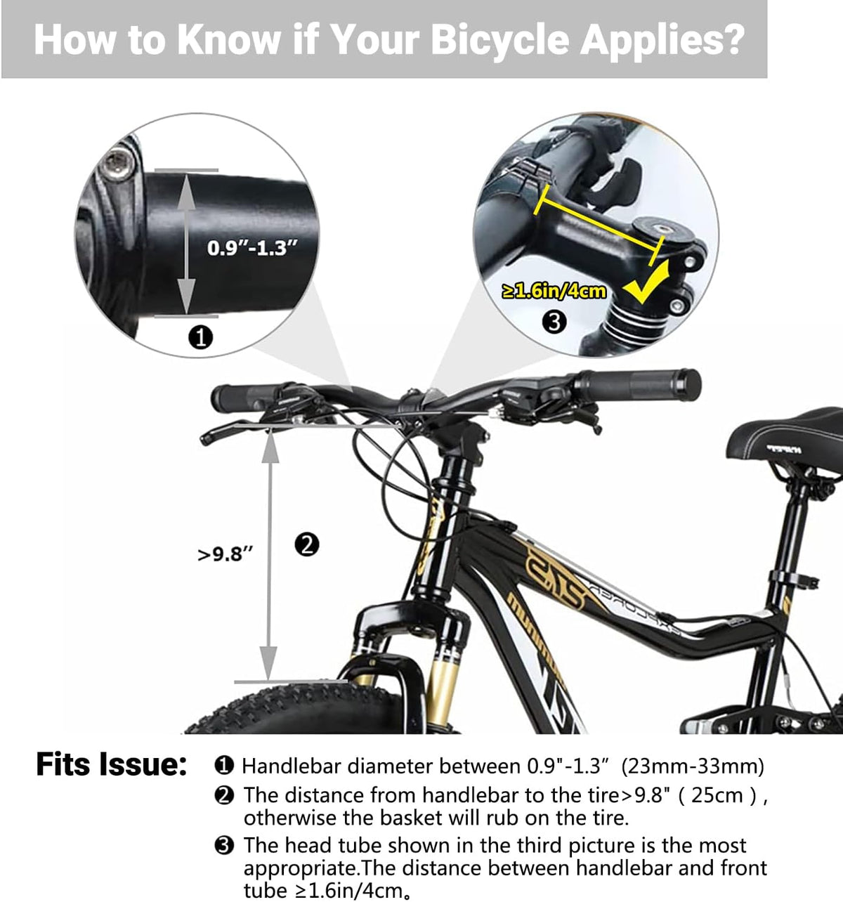 Bicycle Basket Dog Bike Handlebar Basket Front,Folding Detachable Quick Release Easy Install,Cycling Picnic Bag