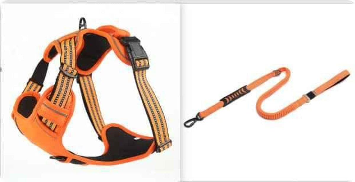 No Pull Dog Harness - Breathable & Reflective Vest for Ultimate Comfort