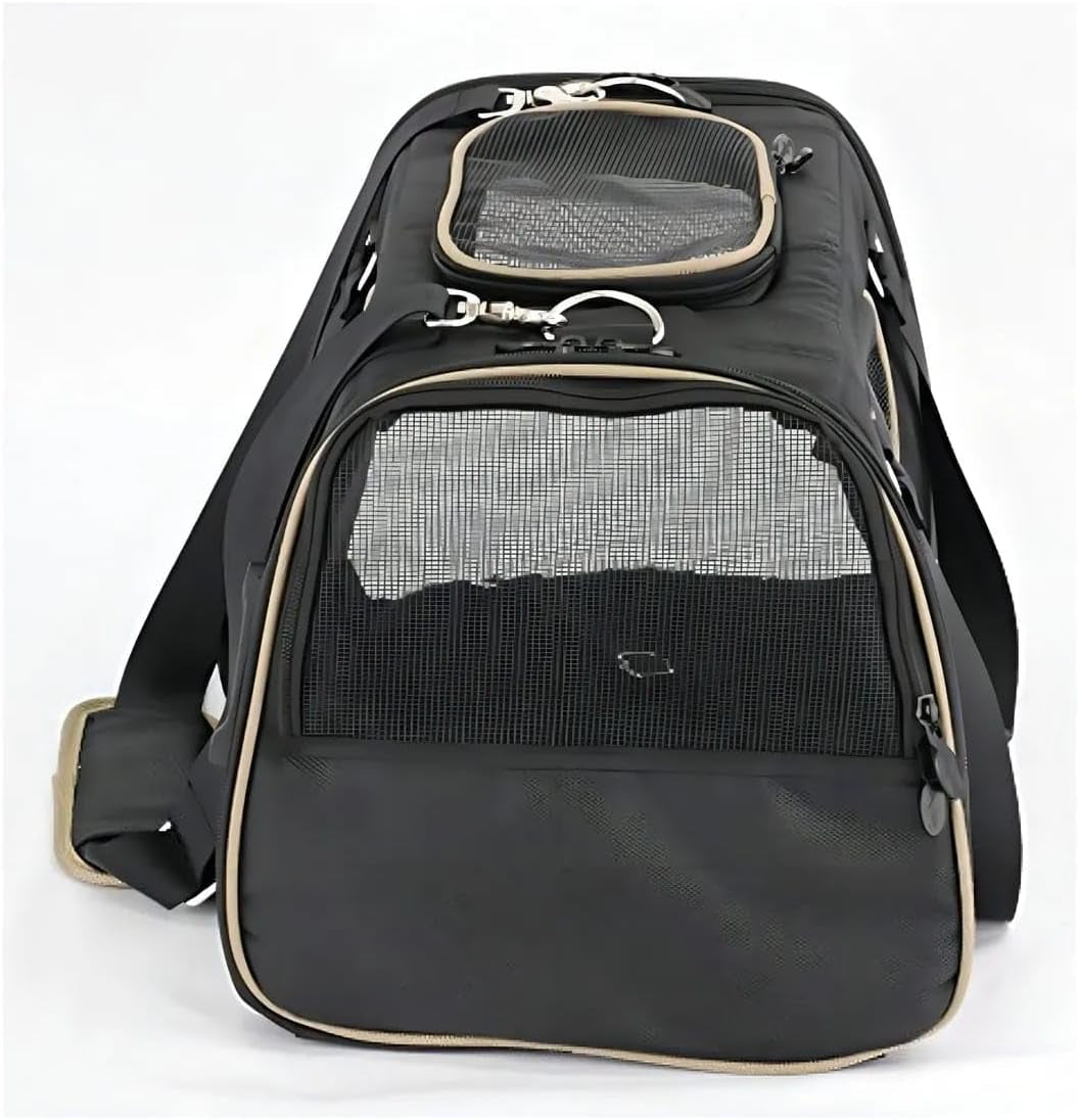 Commuter Pet Carrier & Car Seat Black