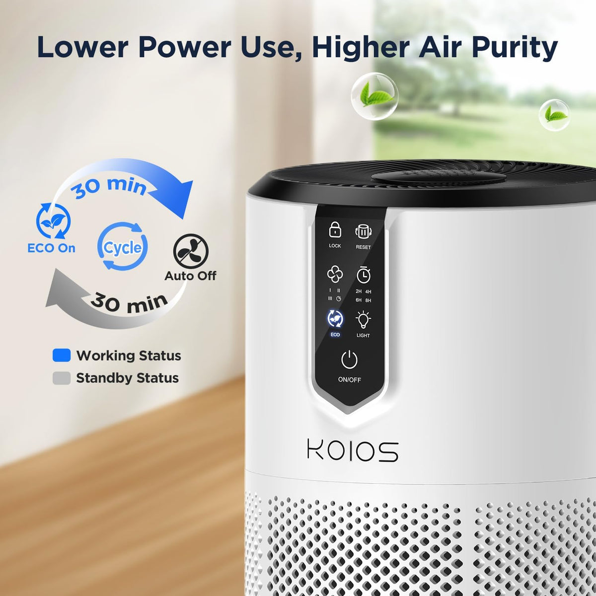 C150 Air Purifiers for Home&2 Pack Air Purifier Filter, Official Certified H13 True HEPA Replacement Filter