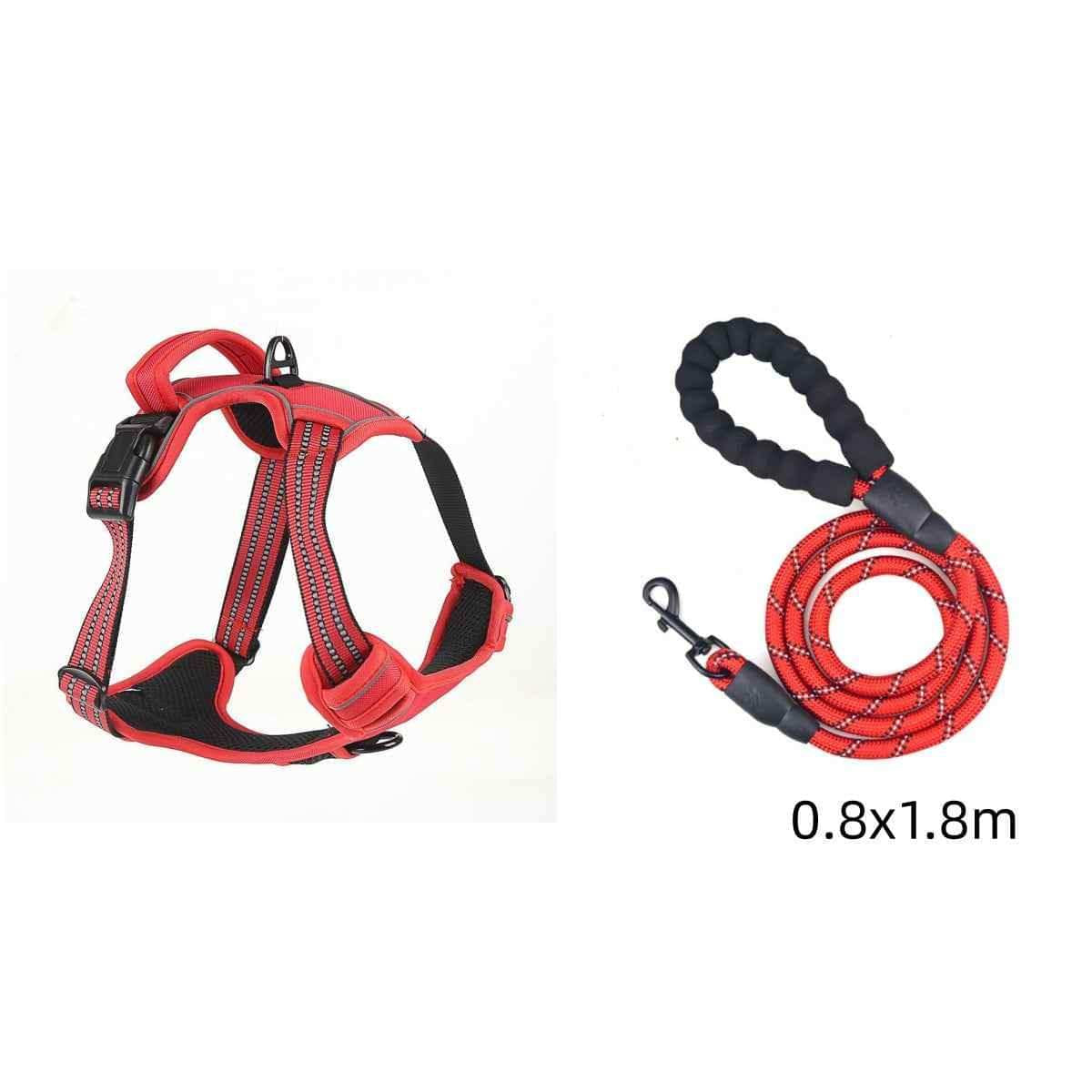 No Pull Dog Harness - Breathable & Reflective Vest for Ultimate Comfort