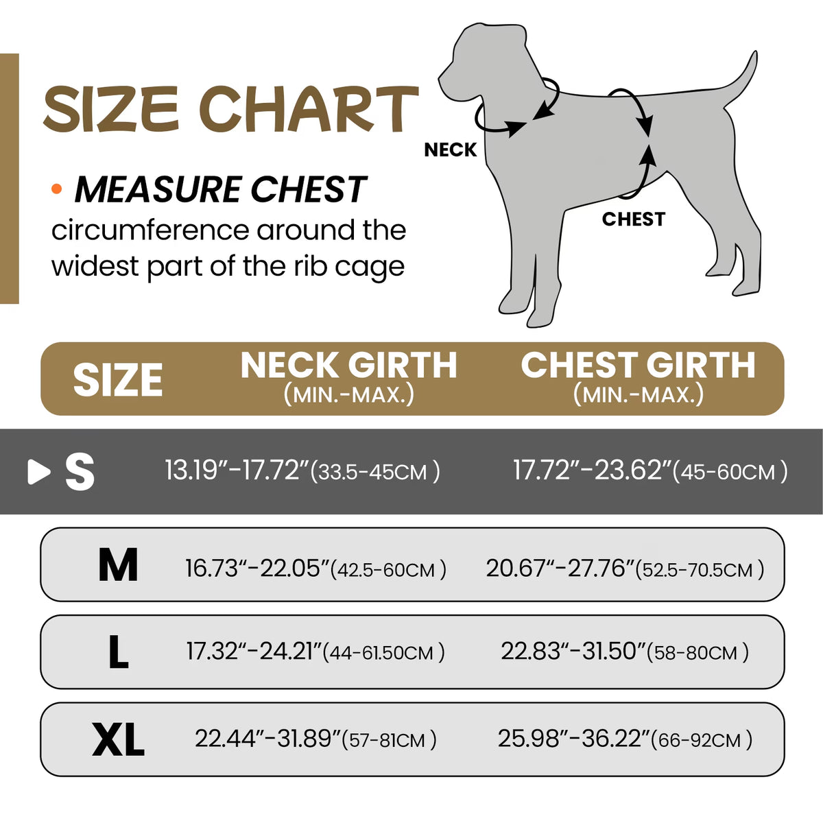 No Pull Dog Harness for Small Dogs, Reflective Dog Vest Harness with Handle, Adjustable Easy on Dog Harness for Training Running Walking, Khaki S