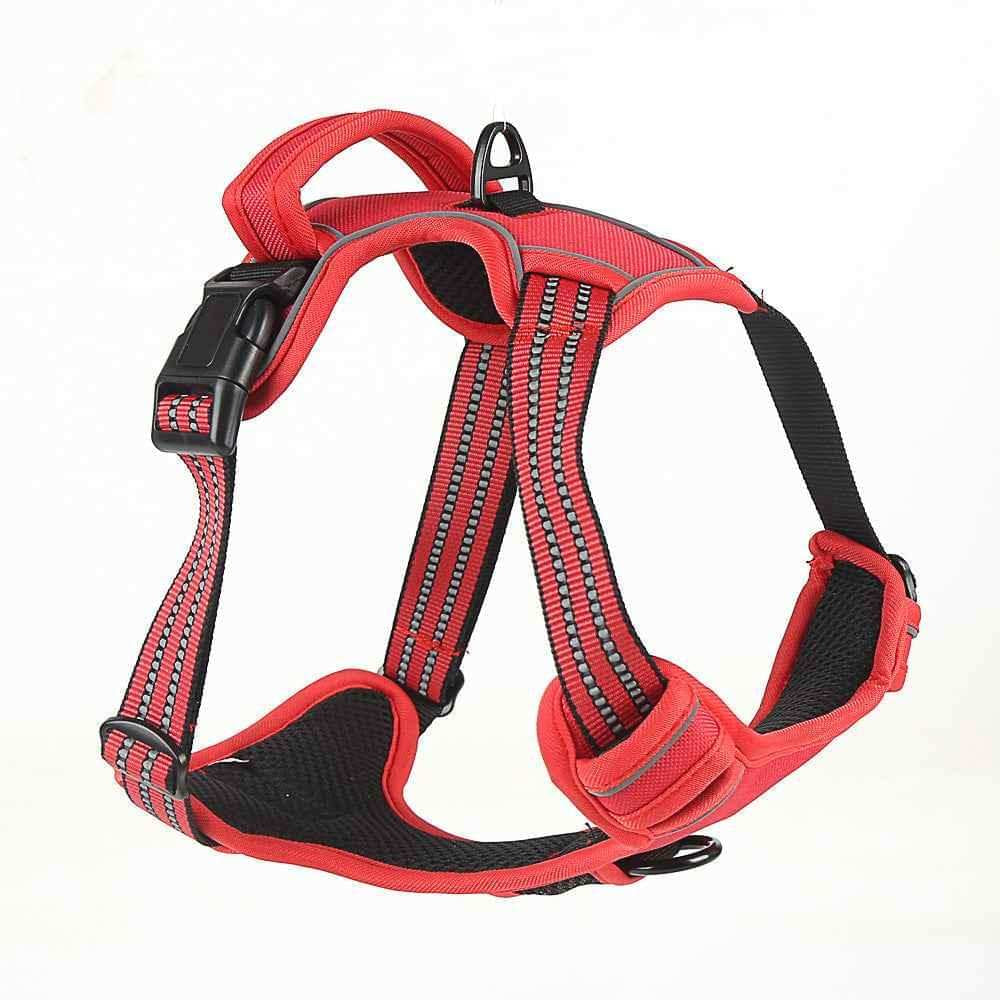 No Pull Dog Harness - Breathable & Reflective Vest for Ultimate Comfort